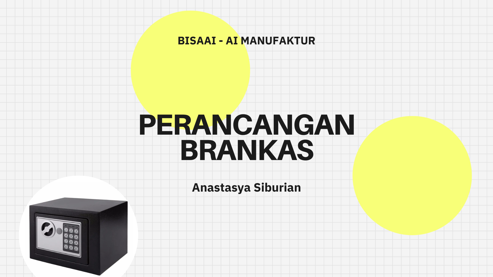 Perancangan Brankas slide 1