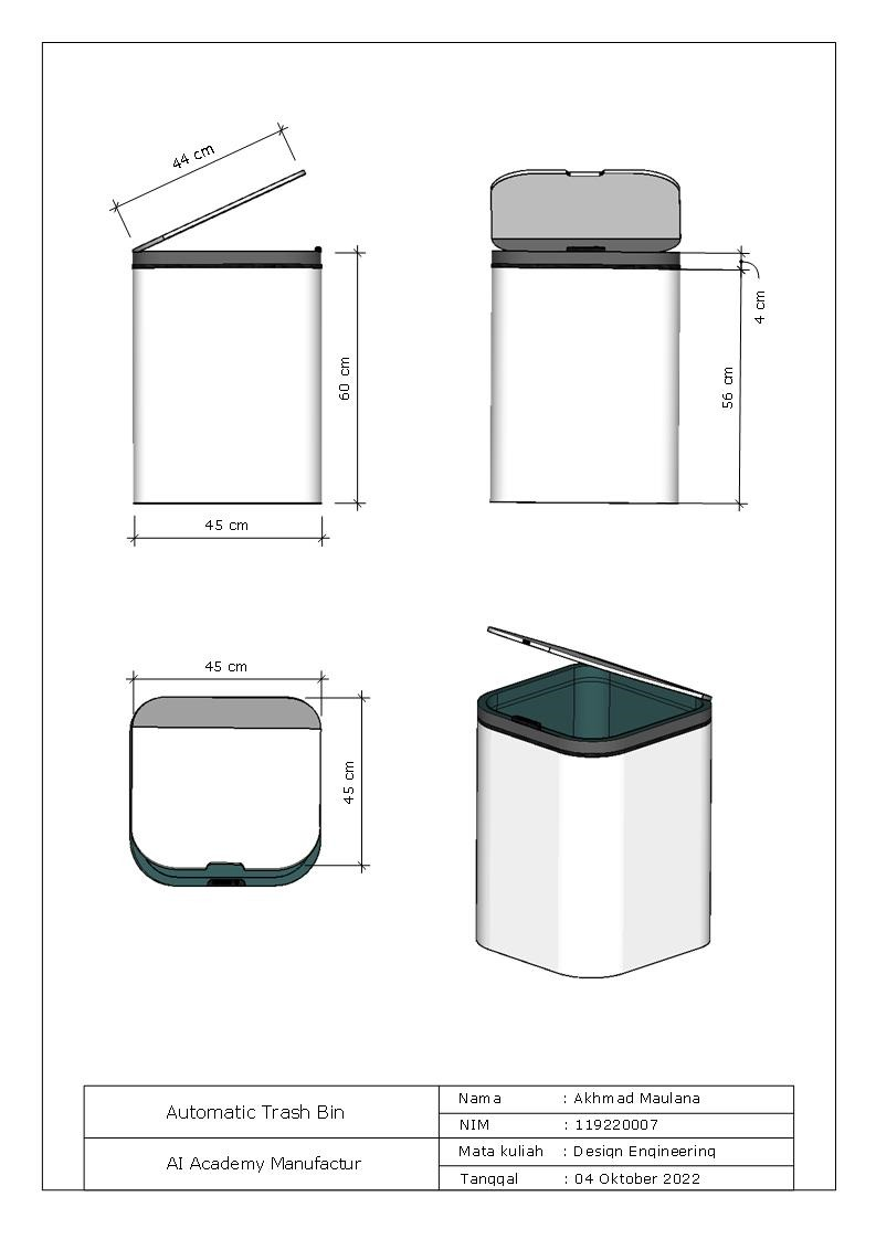 Tempat Sampah Otomatis slide 1