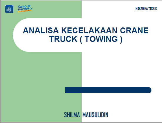 Kesetimbangan Pada Towing truck  slide 1