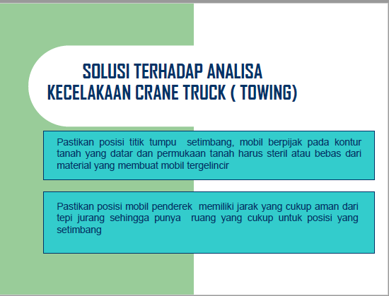 Kesetimbangan Pada Towing truck  slide 3