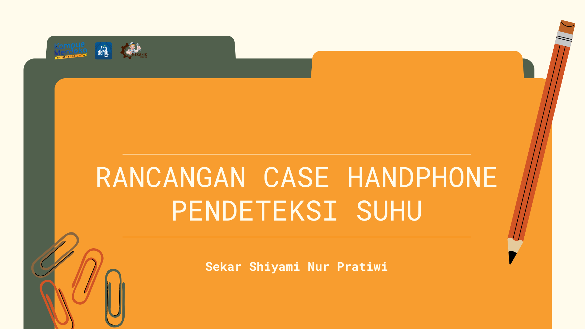 Perancangan Case Handphone Pendeteksi Suhu slide 1