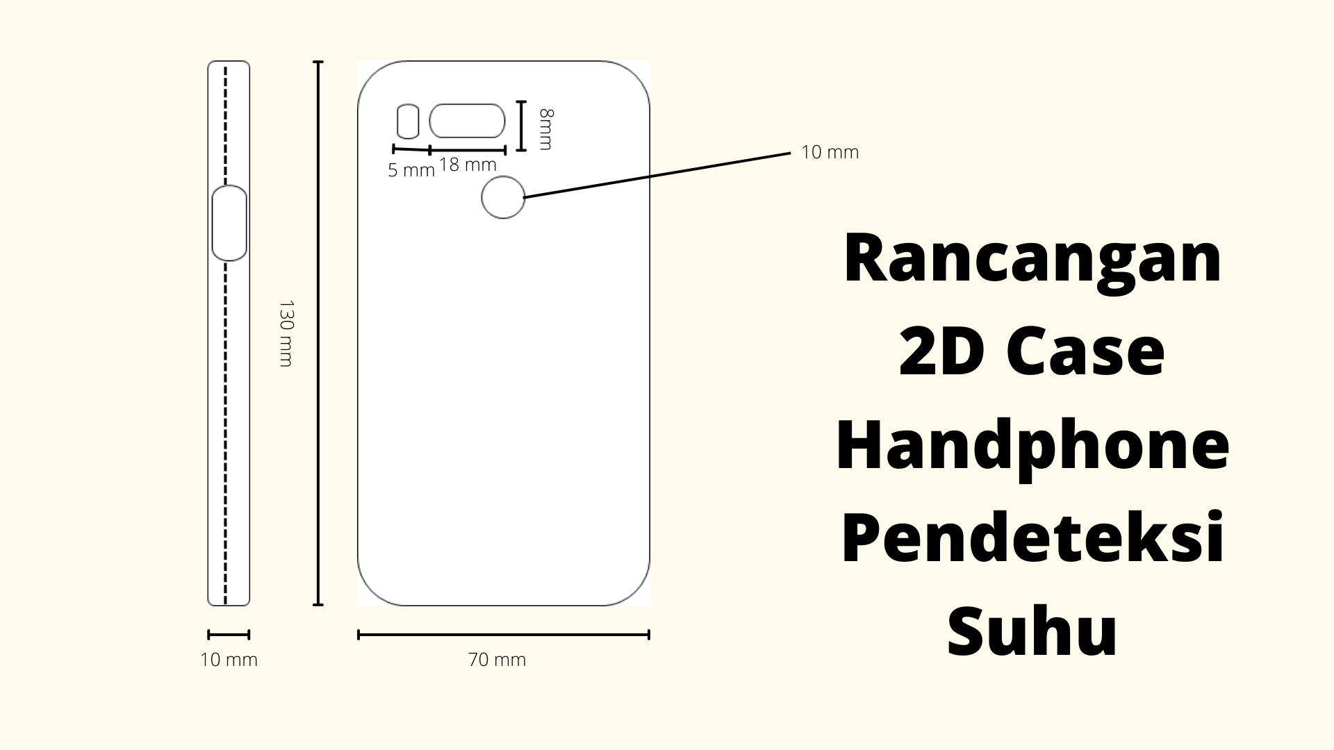 Perancangan Case Handphone Pendeteksi Suhu slide 3