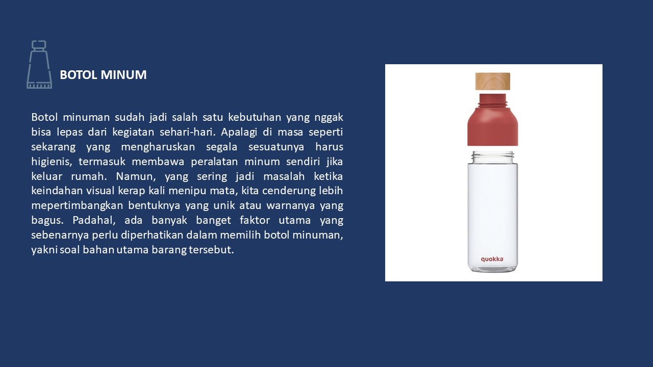 PEMBUATAN BOTOL MINUM DENGAN LDPE slide 1