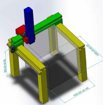 Desain Cartsian Manipulator slide 1