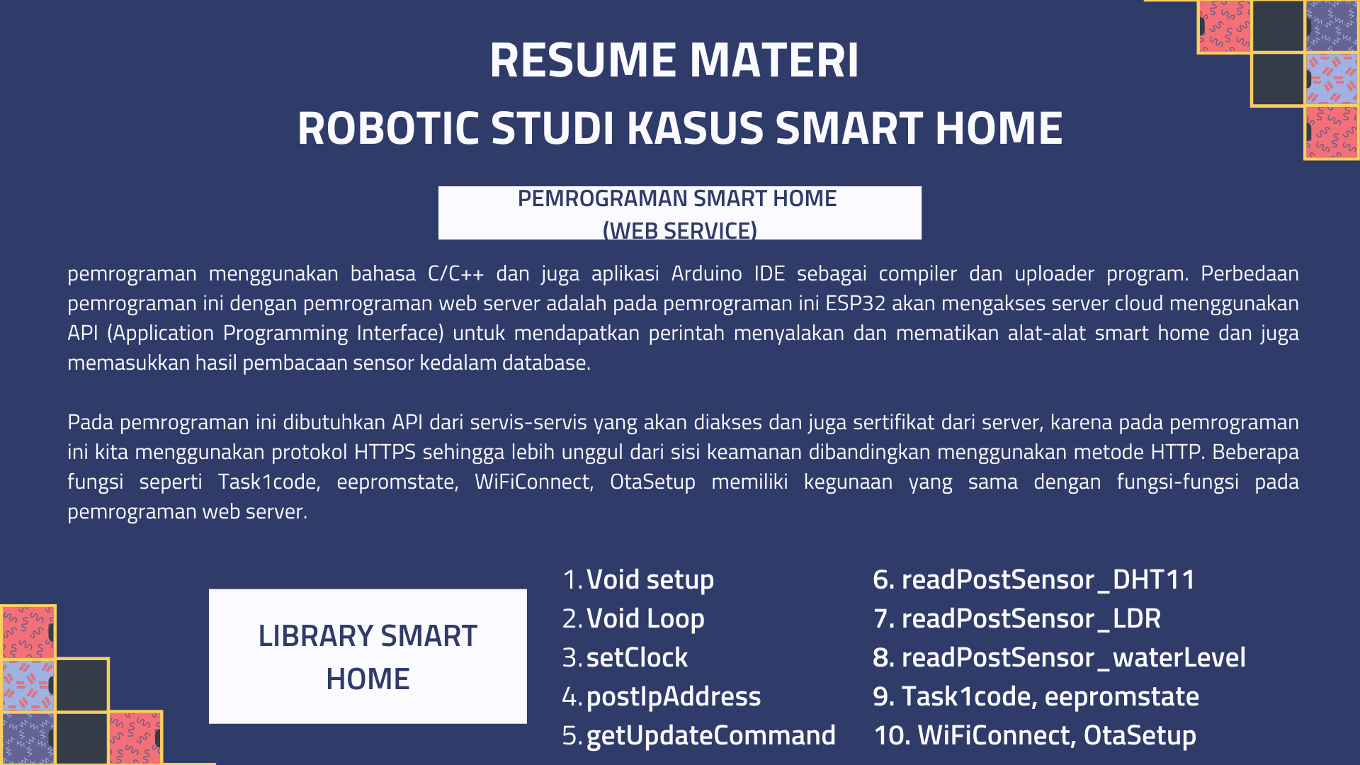 RESUME MATERI SMART HOME slide 2