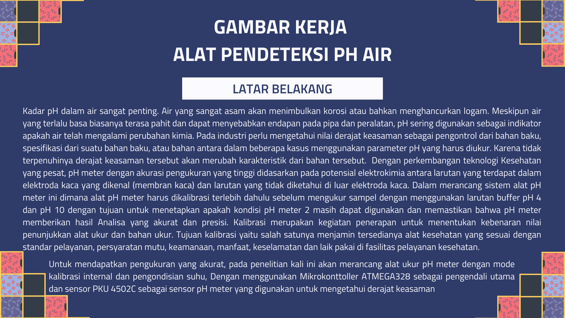 GAMBAR KERJA ALAT PENDETEKSI PH AIR slide 1