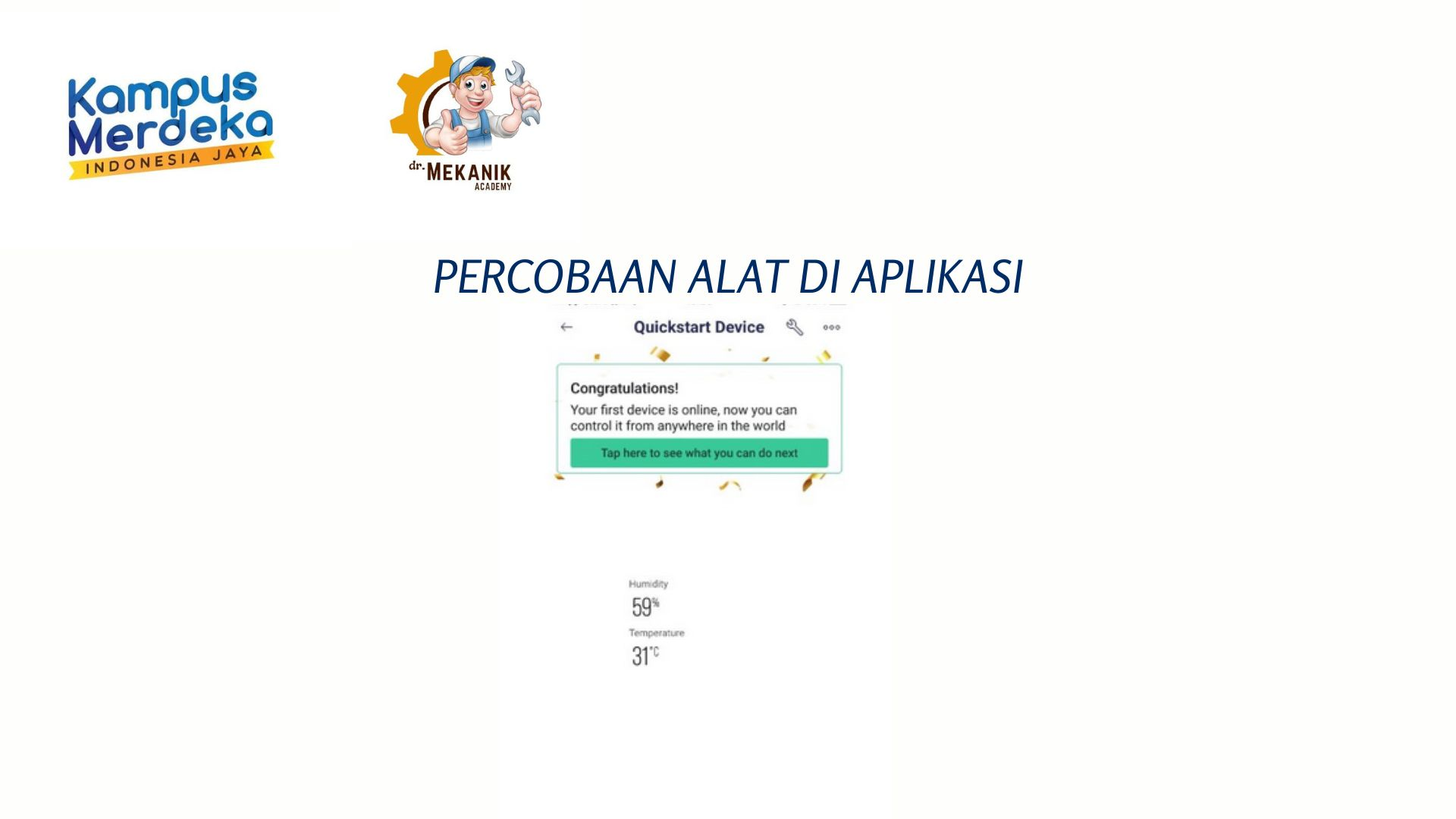 Pengukuran Suhu dan Kelembaban Berbasis IoT slide 3