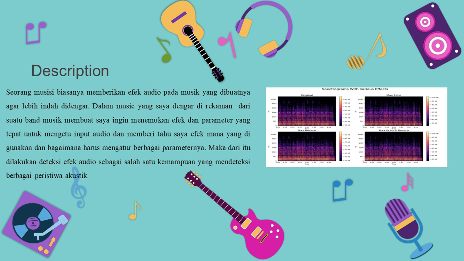 Mendeteksi Pemberian Efek Audio slide 3