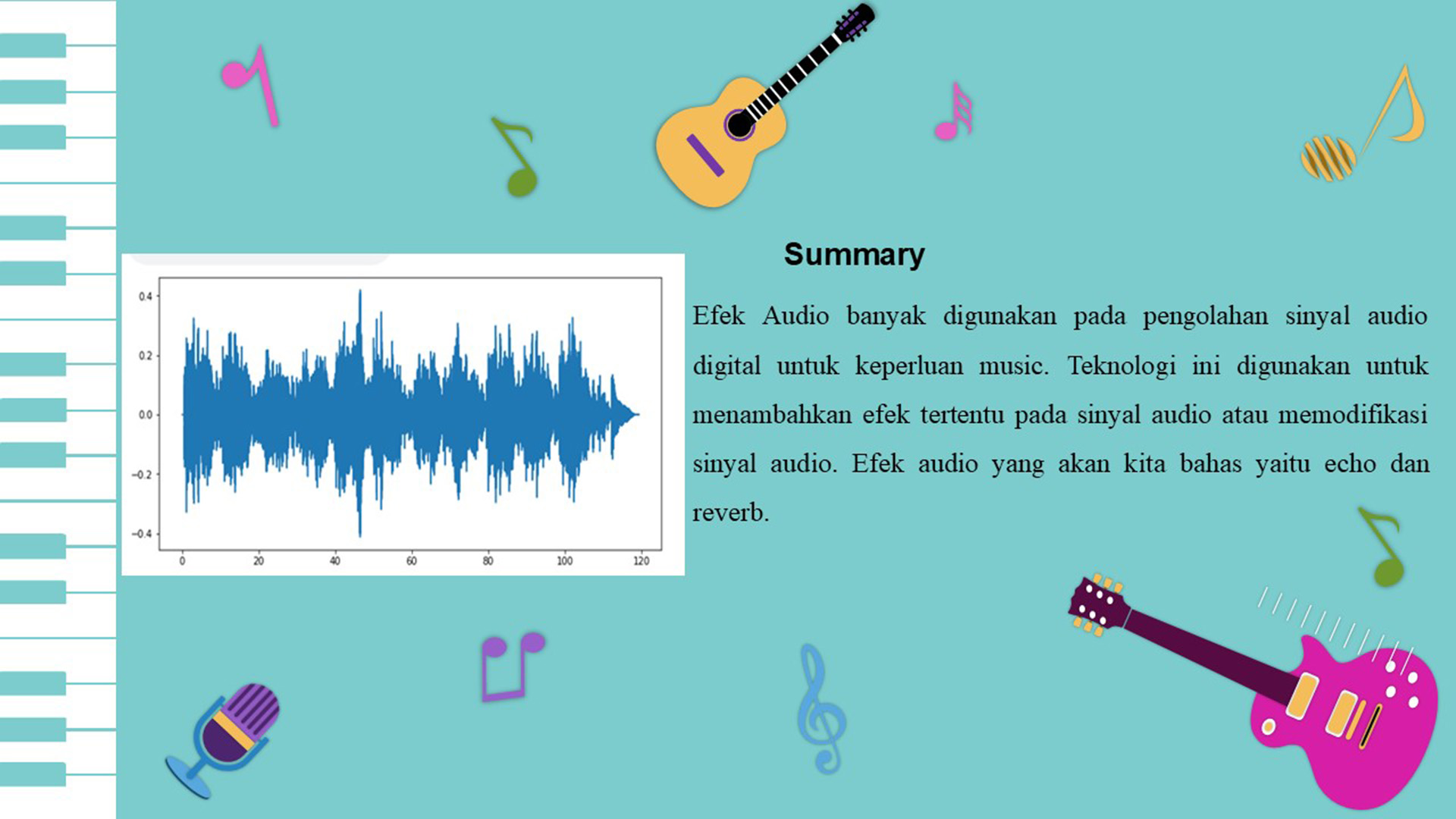 Mendeteksi Pemberian Efek Audio slide 2