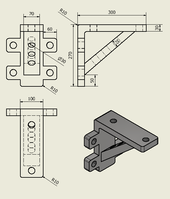 DESIGN WALL BRACKET MENGGUNAKAN SOFTWARE SOLIDWORK slide 3