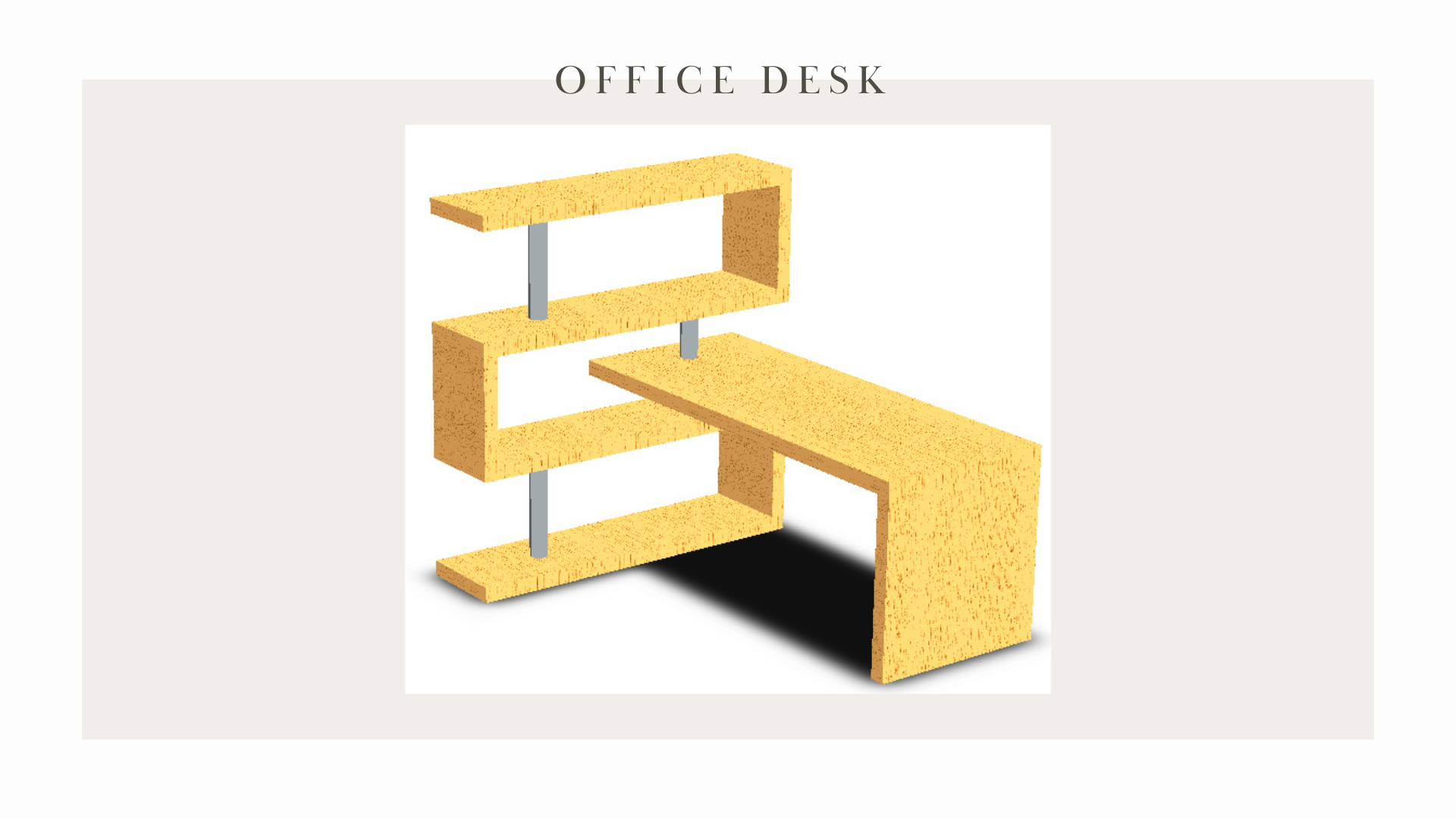 Rancang Bangun Office Desk slide 1