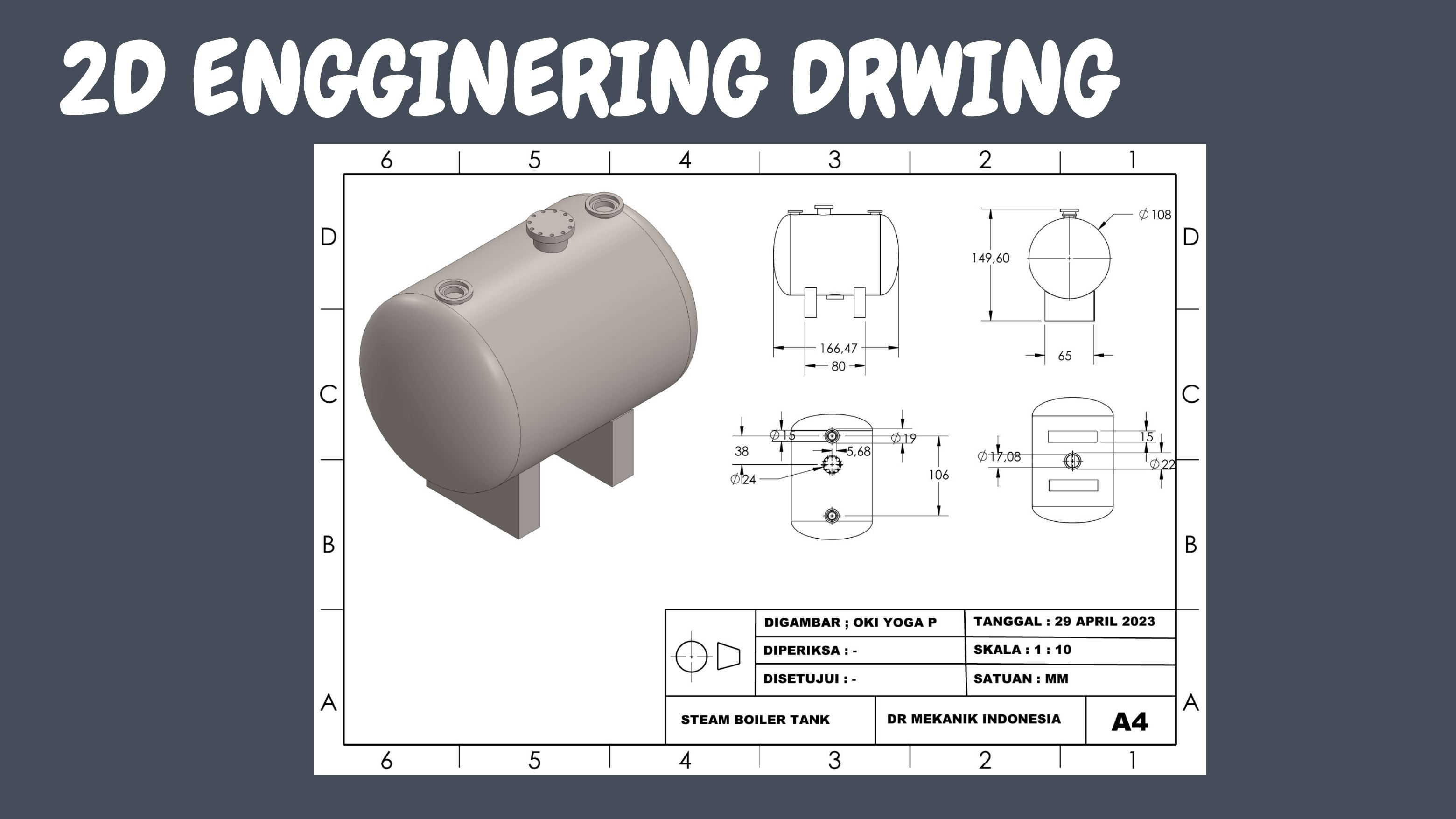 STEAM BOILER TANK  slide 3