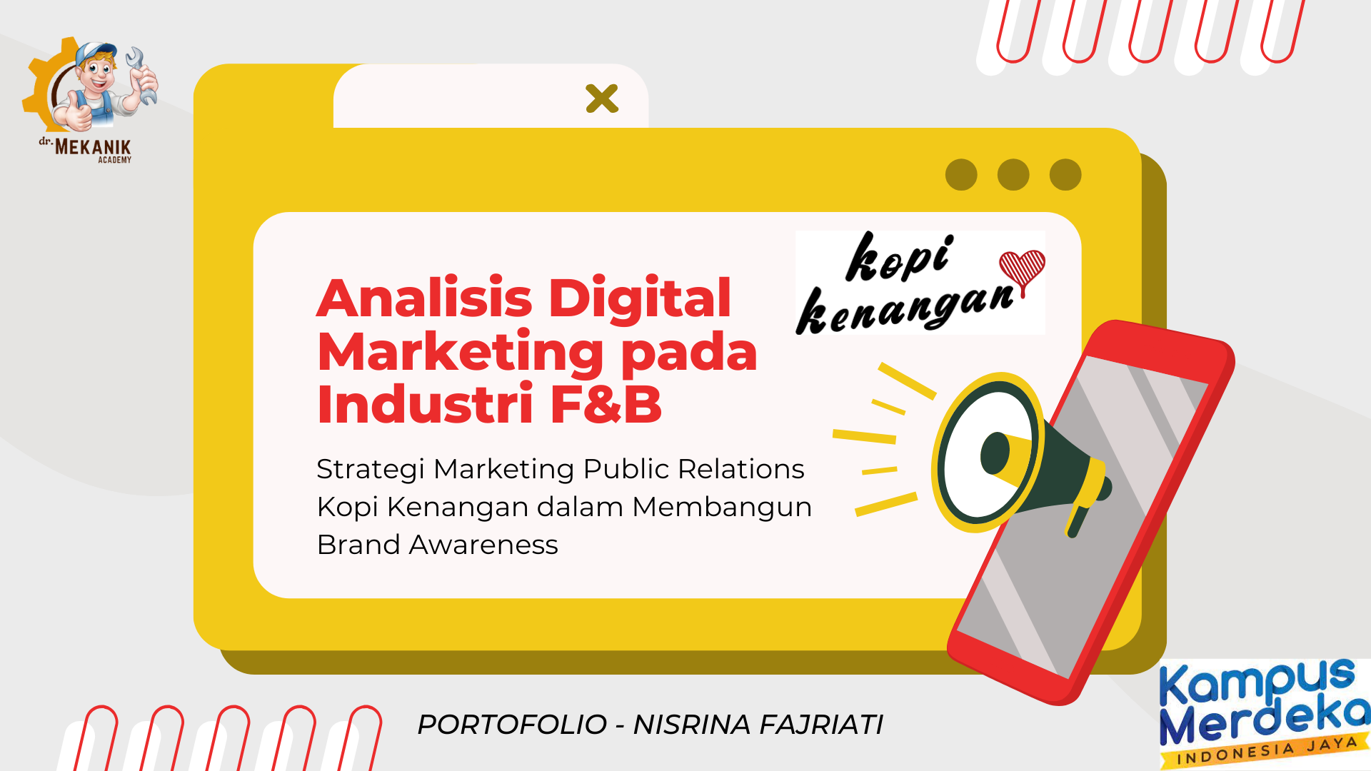 Analisis Digital Marketing pada Industri F&B slide 1