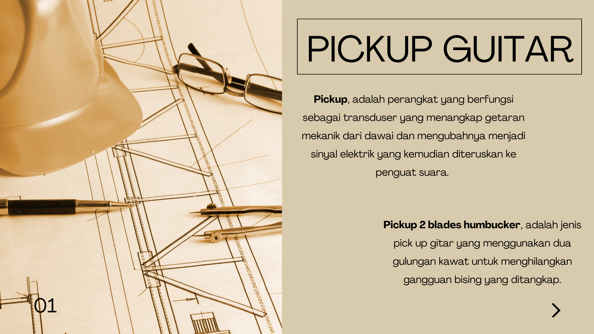 HUMBUCKER 2 BLADES PICKUP (Proyeksi Eropa) slide 2