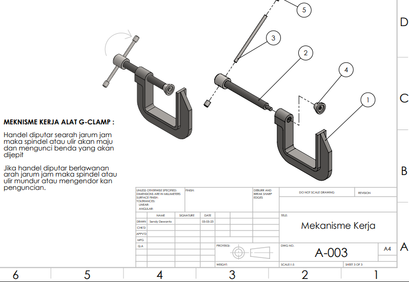 G CLAMP Sebagai Alat Pengelasan slide 3