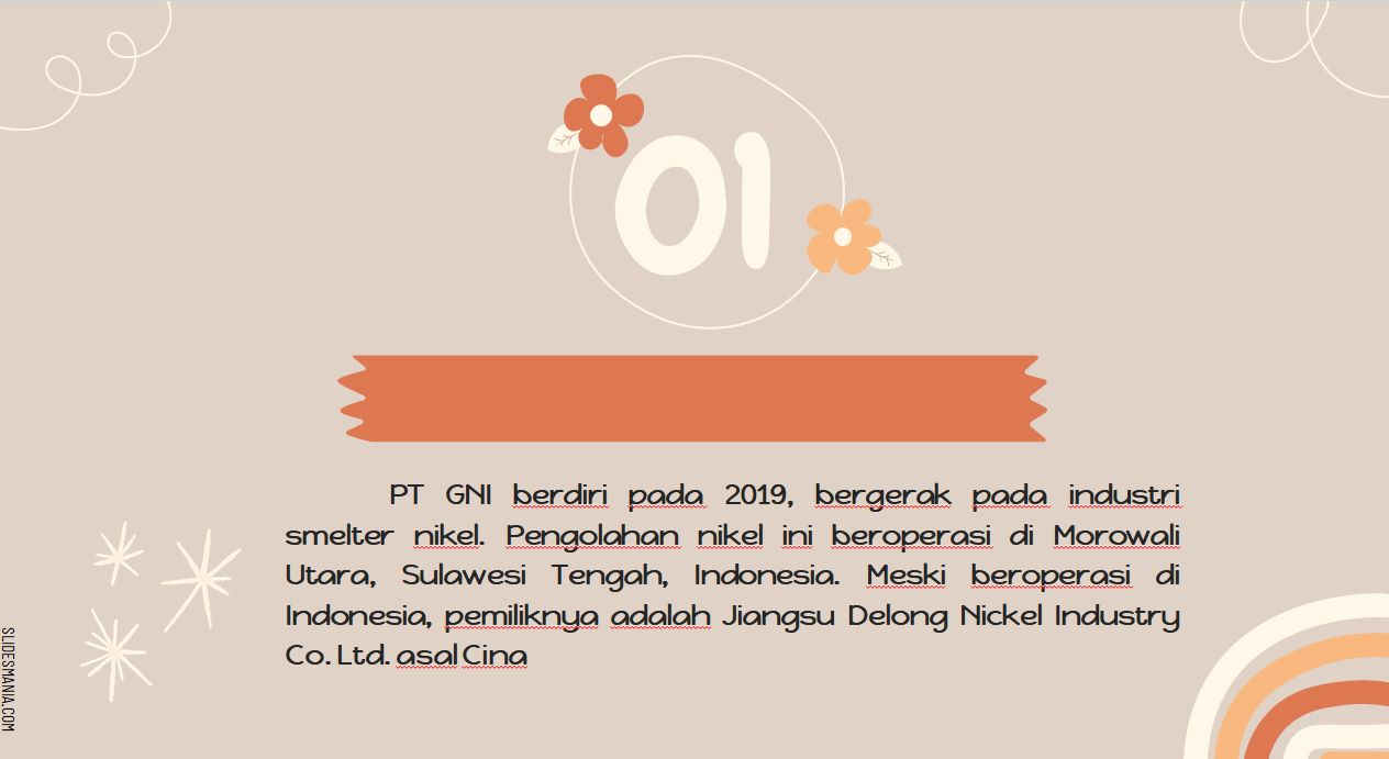 Analisis K3  Menggunakan Aturan OSHA Pada PT GNI slide 1