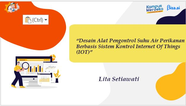 Desain alat pengontrol suhu Air menggunakan CAD slide 1