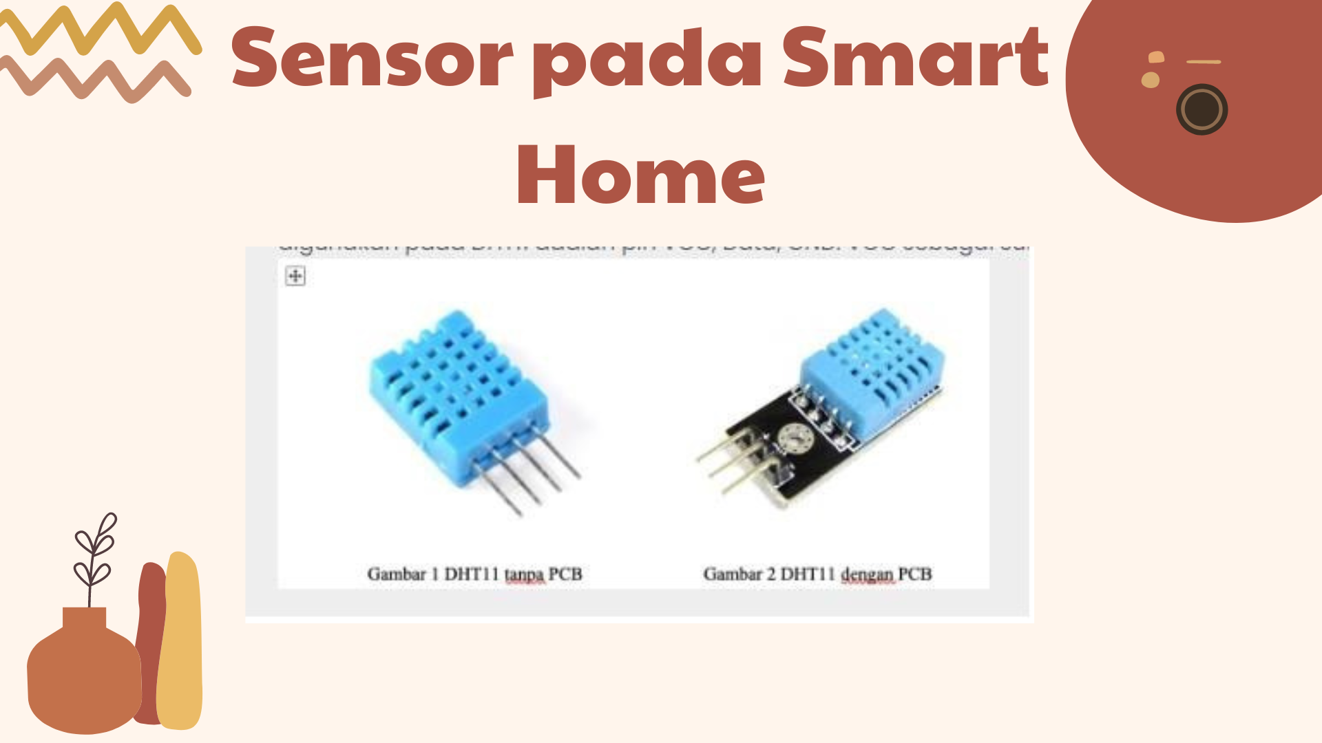 Rangkuman Robotic Studi Kasus Smart Home slide 1