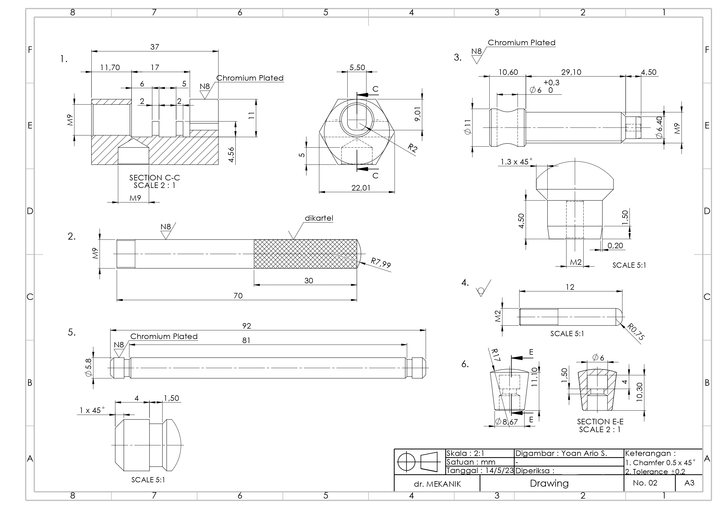 PERANCANGAN CHAIN TOOL SEPEDA slide 3