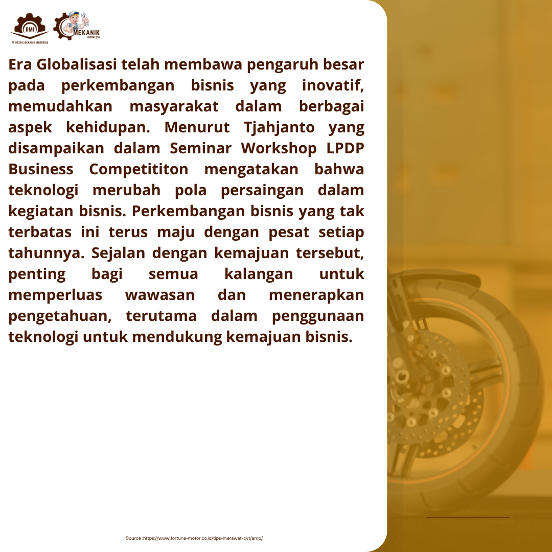 Teknologi Sebagai Sarana Pengembangan Bisnis  slide 1