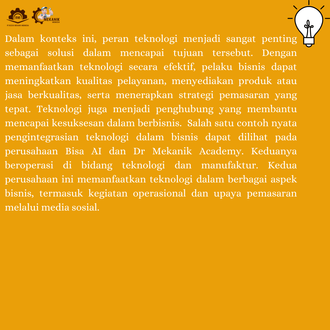 Teknologi Sebagai Sarana Pengembangan Bisnis  slide 2