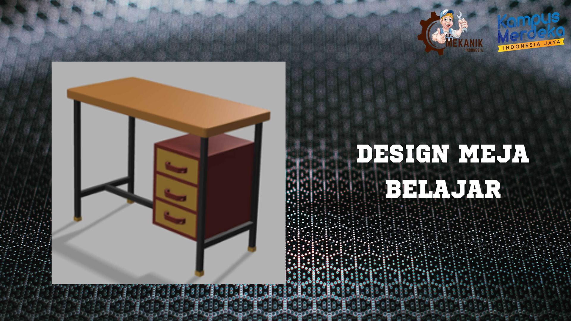 DESIGN MEJA BELAJAR slide 2