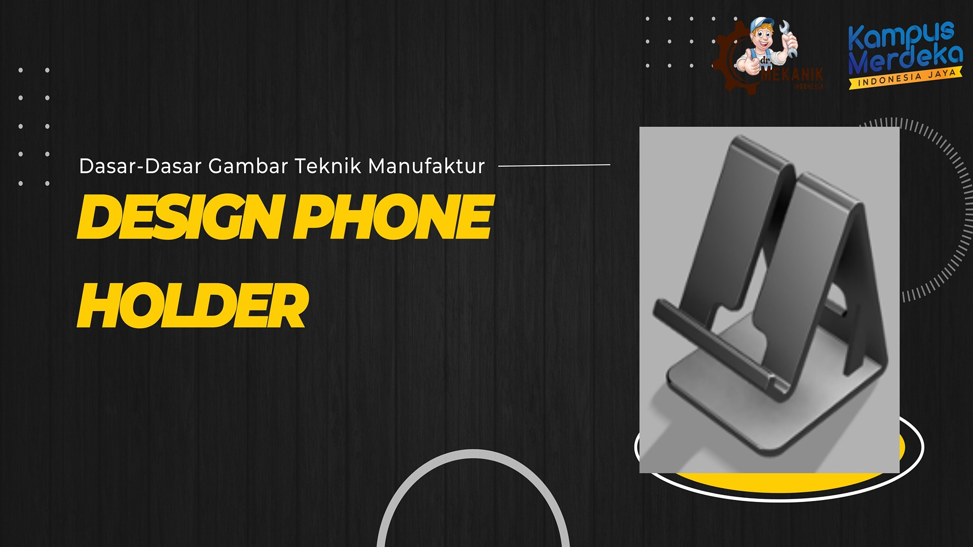 DESIGN PHONE HOLDER slide 1