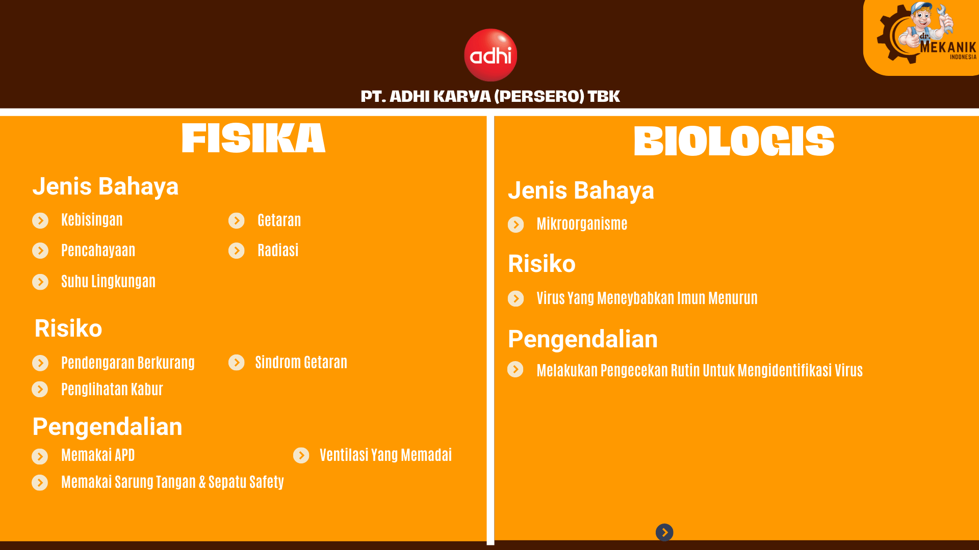 ANALISIS K3 PADA PT. ADHI KARYA (PERSERO) TBK. slide 1