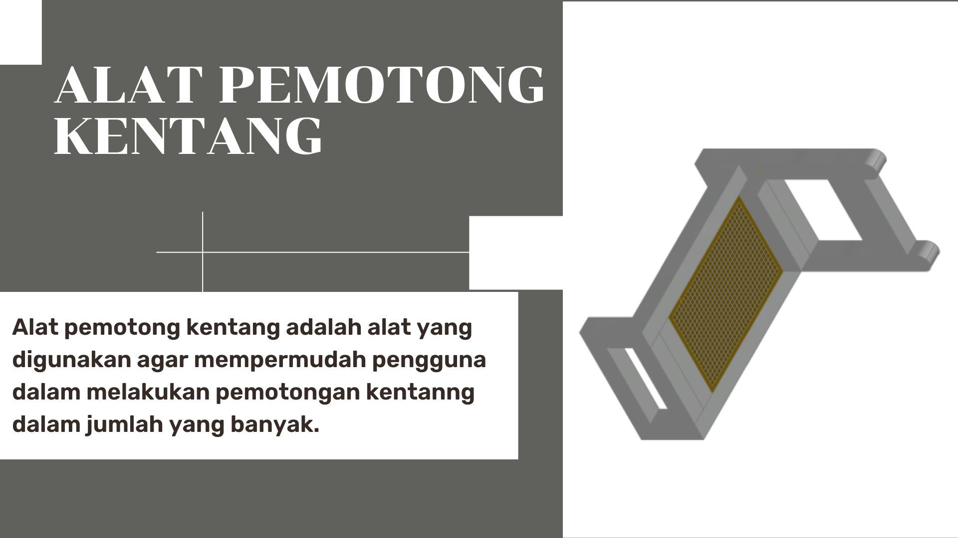 Alat Pemotong Kentang slide 2