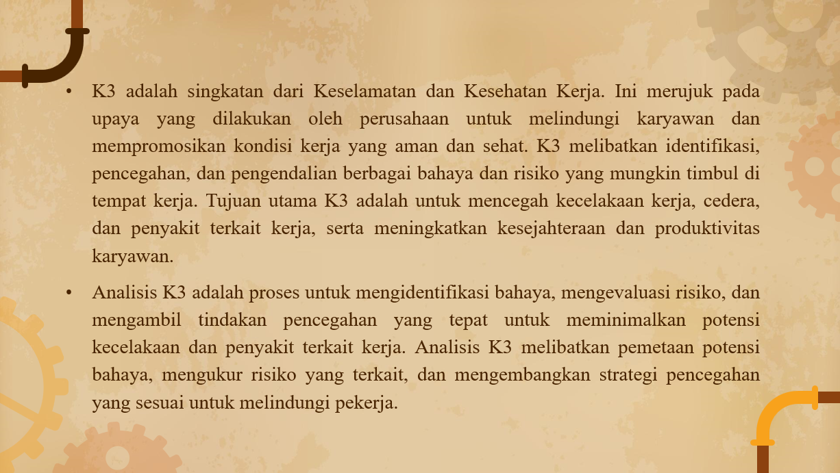ANALISIS K3 PADA PT. INKA slide 2