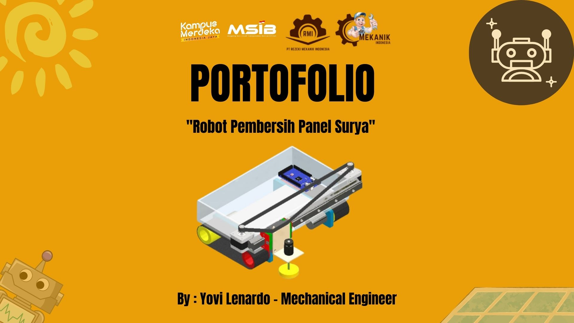 ROBOT PEMBERSIH PANEL SURYA slide 1