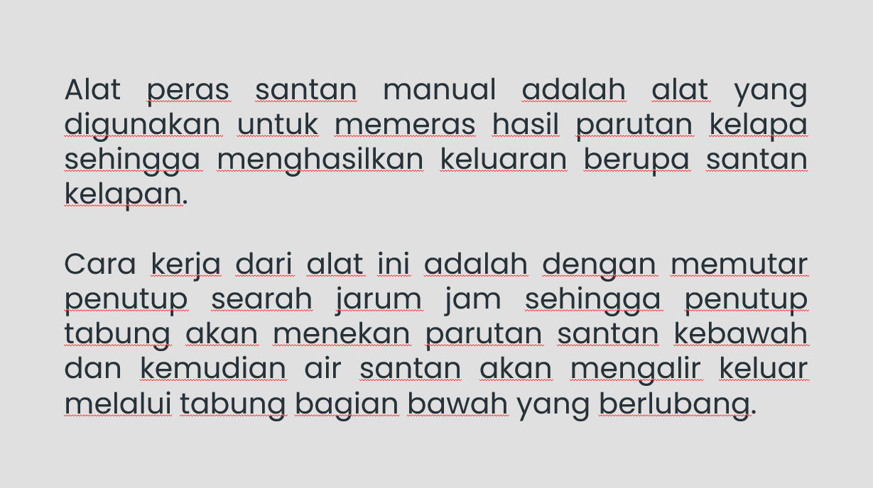 ALAT PEMERAS SANTAN MANUAL slide 3