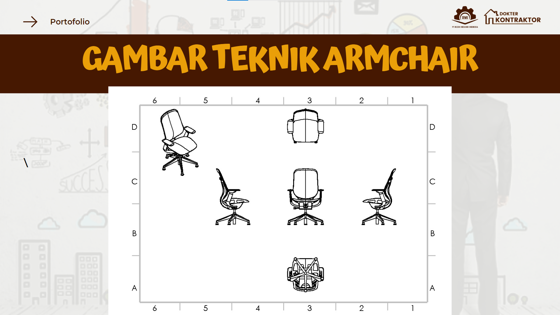 Perancangan Armchair Menggunakan Solidworks slide 3
