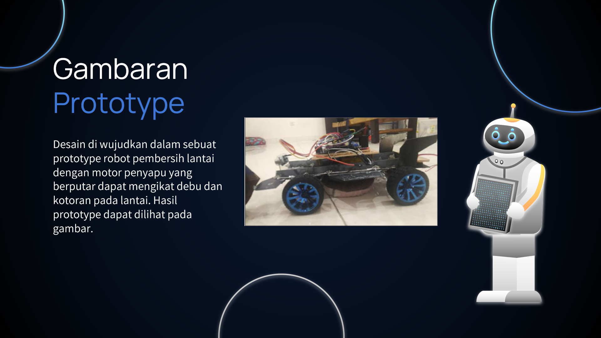Rancang Bangun Robot Pembersih Lantai slide 3