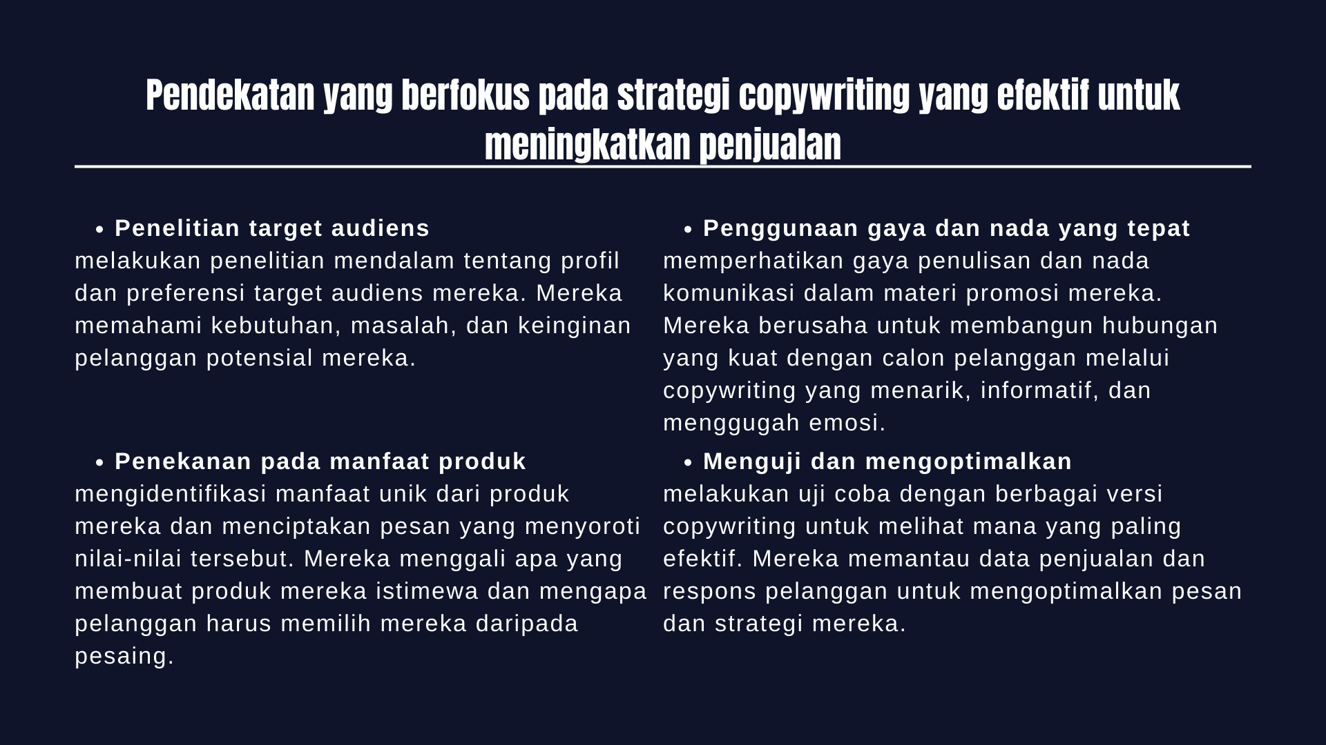 Strategi Penjualan dengan Copywriting slide 2