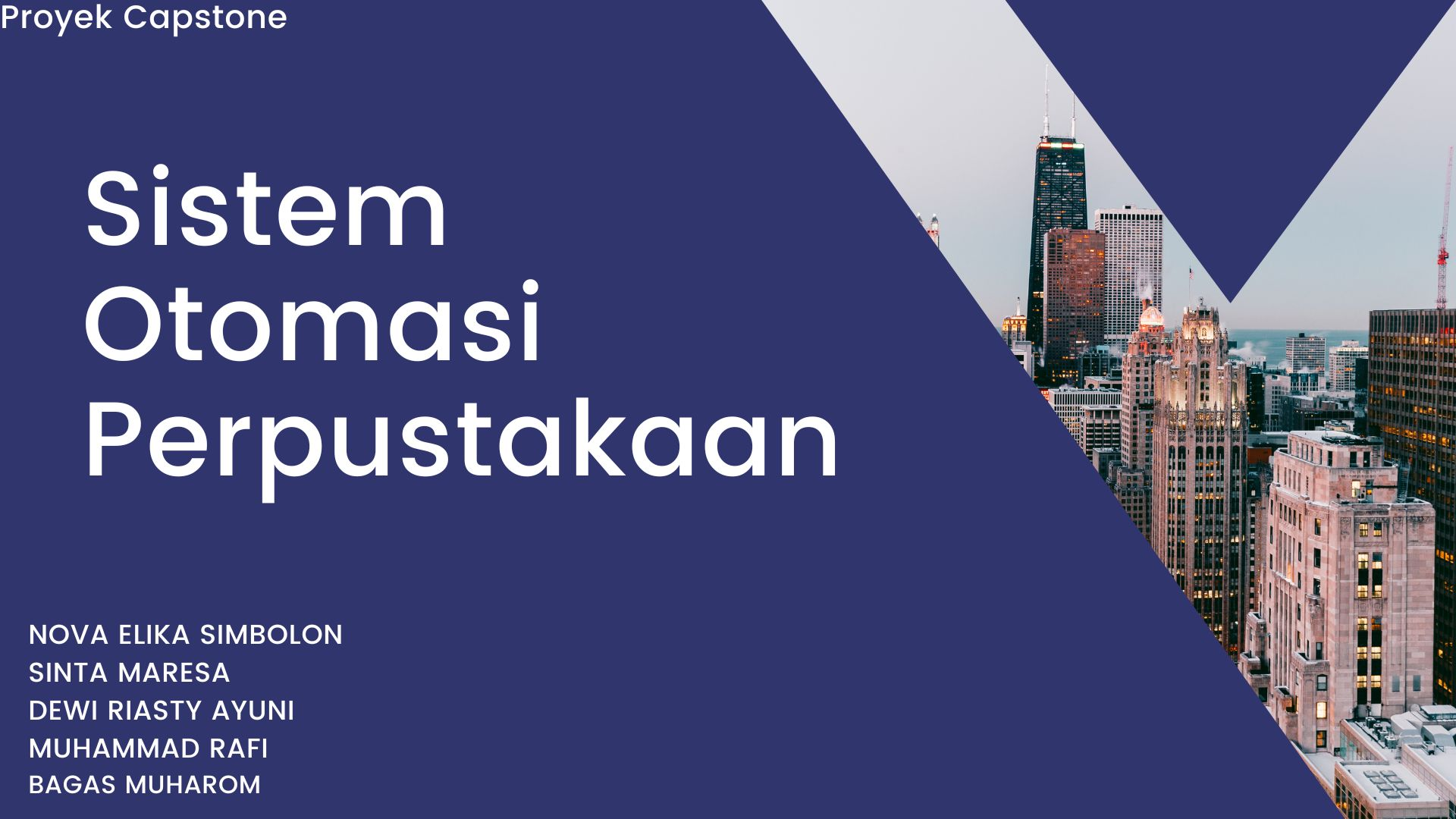 Sistem Otomasi Perpustakaan slide 1
