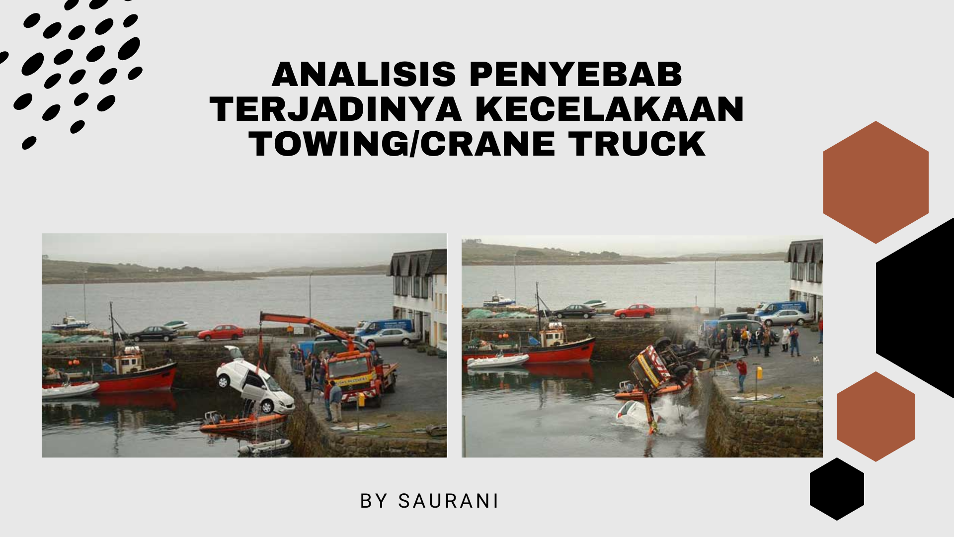 ANALISIS PENYEBAB KECELAKAAN CRANE TRUCK slide 1