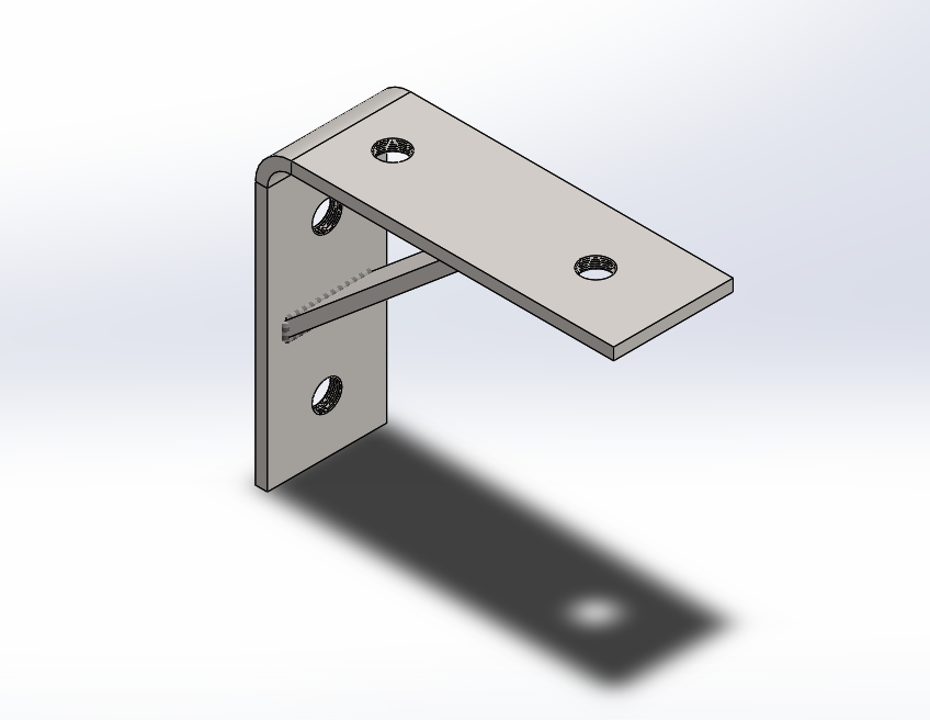 Desain Wall Bracket Menggunakan Software SolidWork slide 3