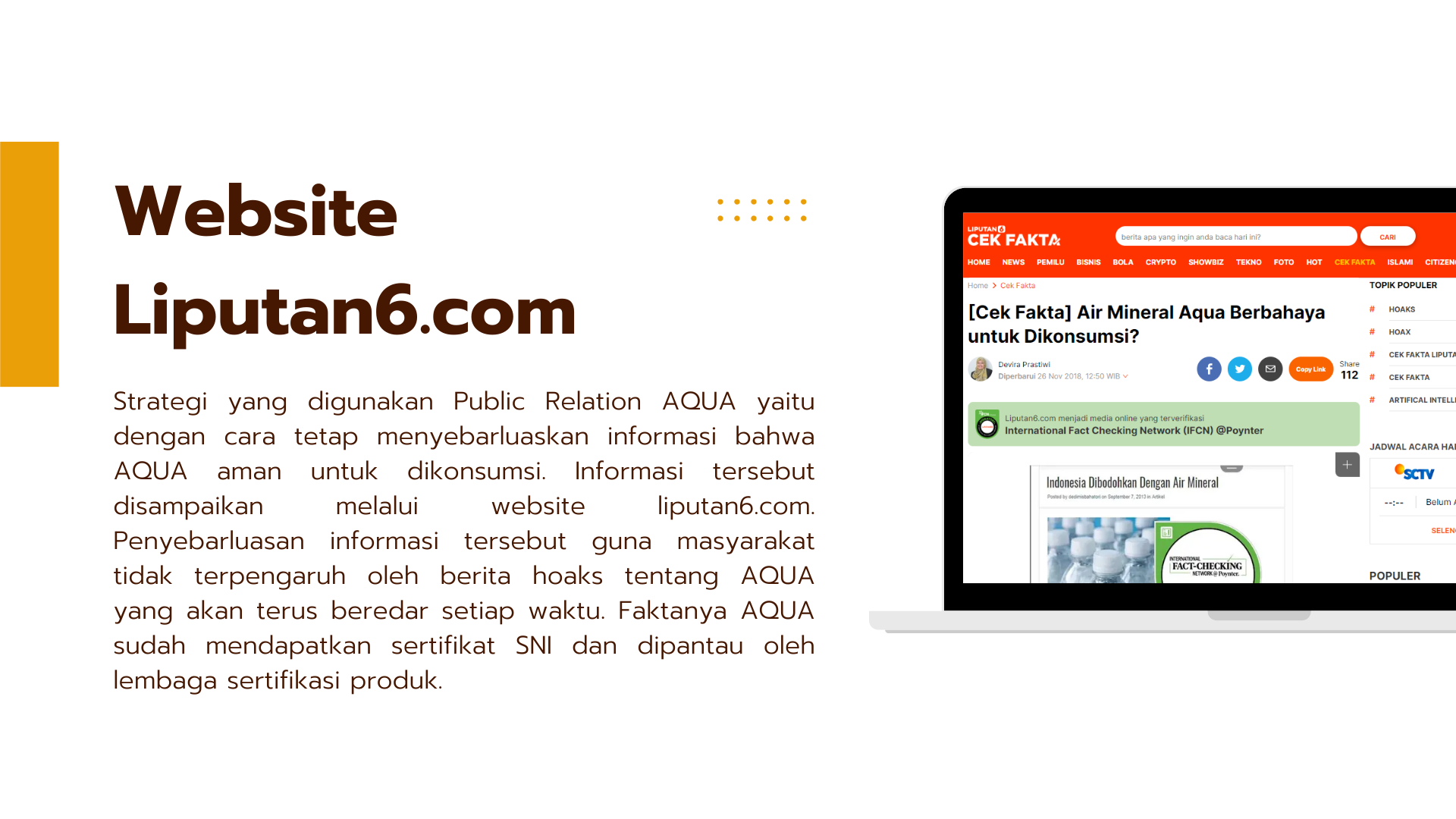 Case Study: Strategi Public Relation slide 2