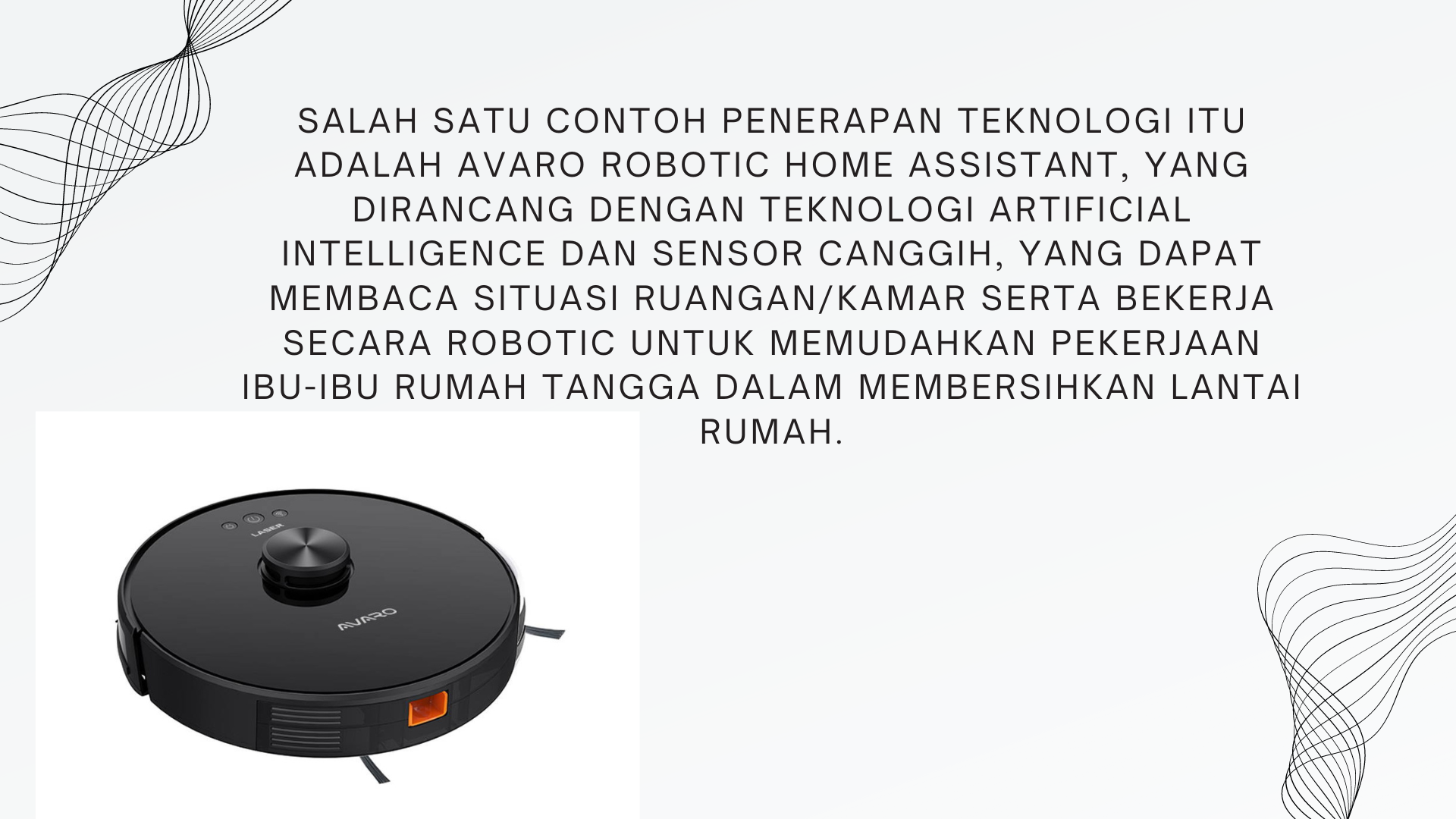 Robotic smart home slide 2