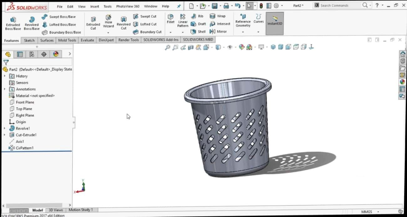 Design tempat sampah 3D slide 3