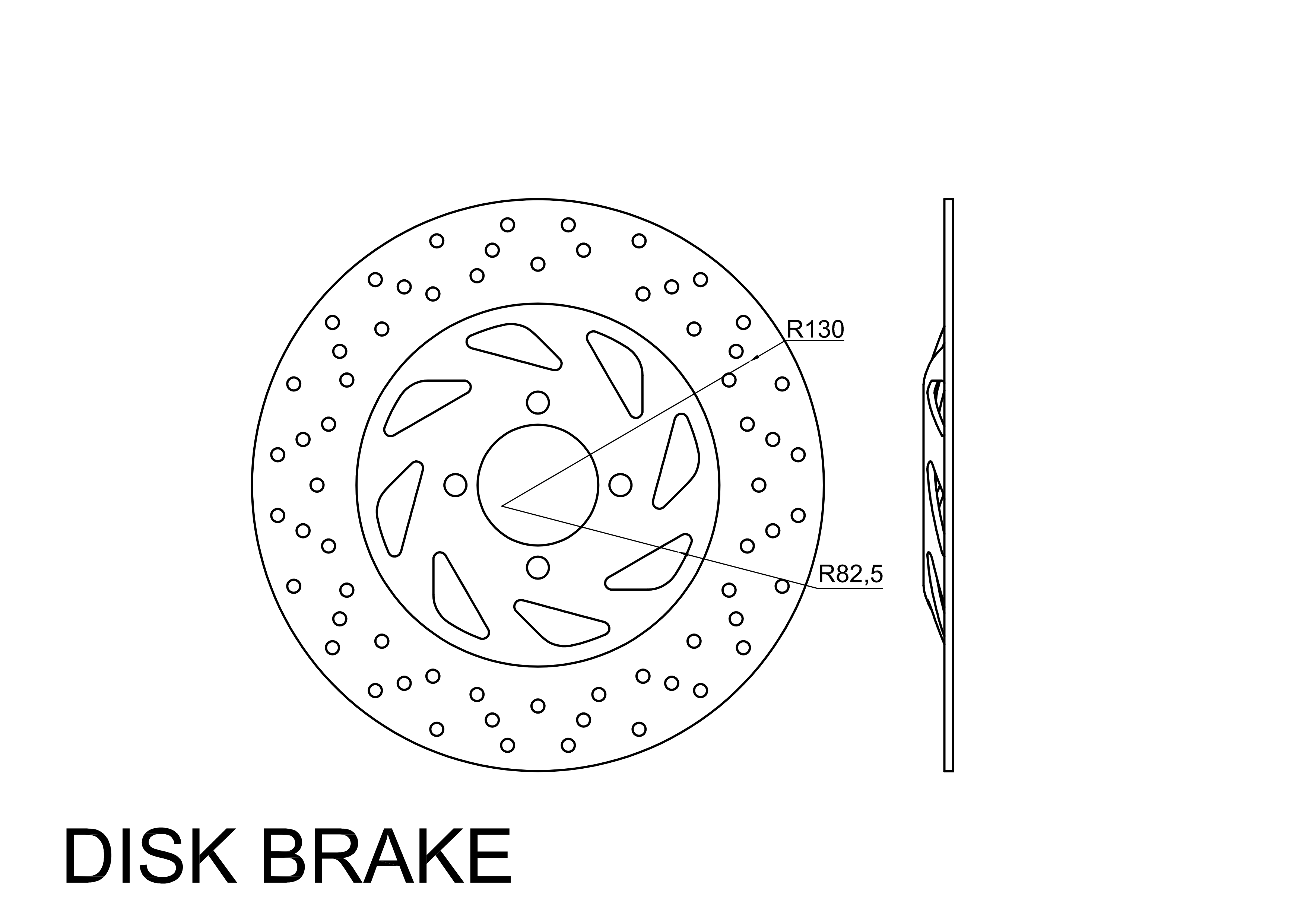 Gambar Teknik Mesin dan CAD, -Desain Disc Brake slide 1