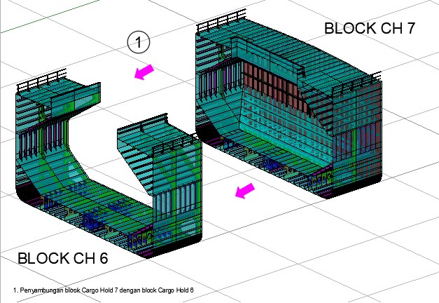 3D Erection Blok Kapal slide 1