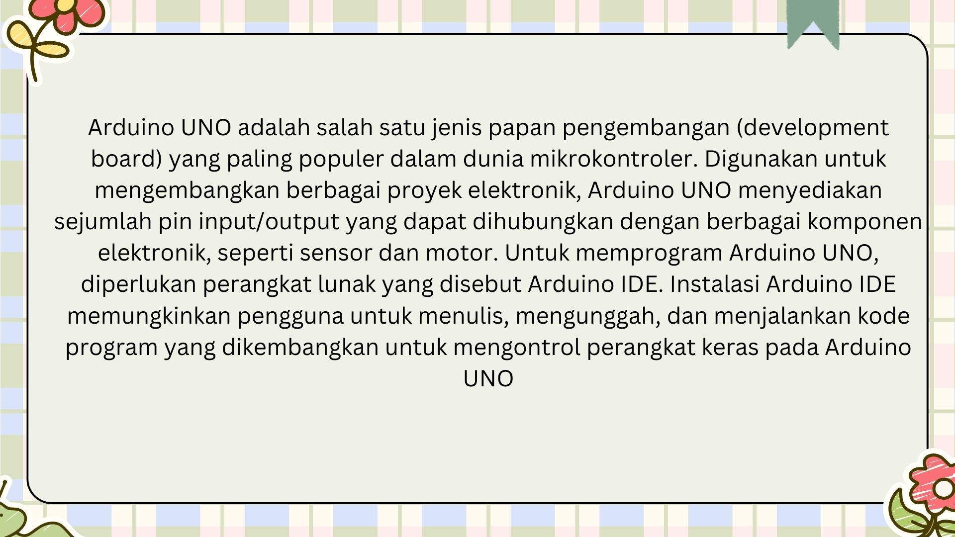 Tugas akhir Microcontroller arduino uno slide 1