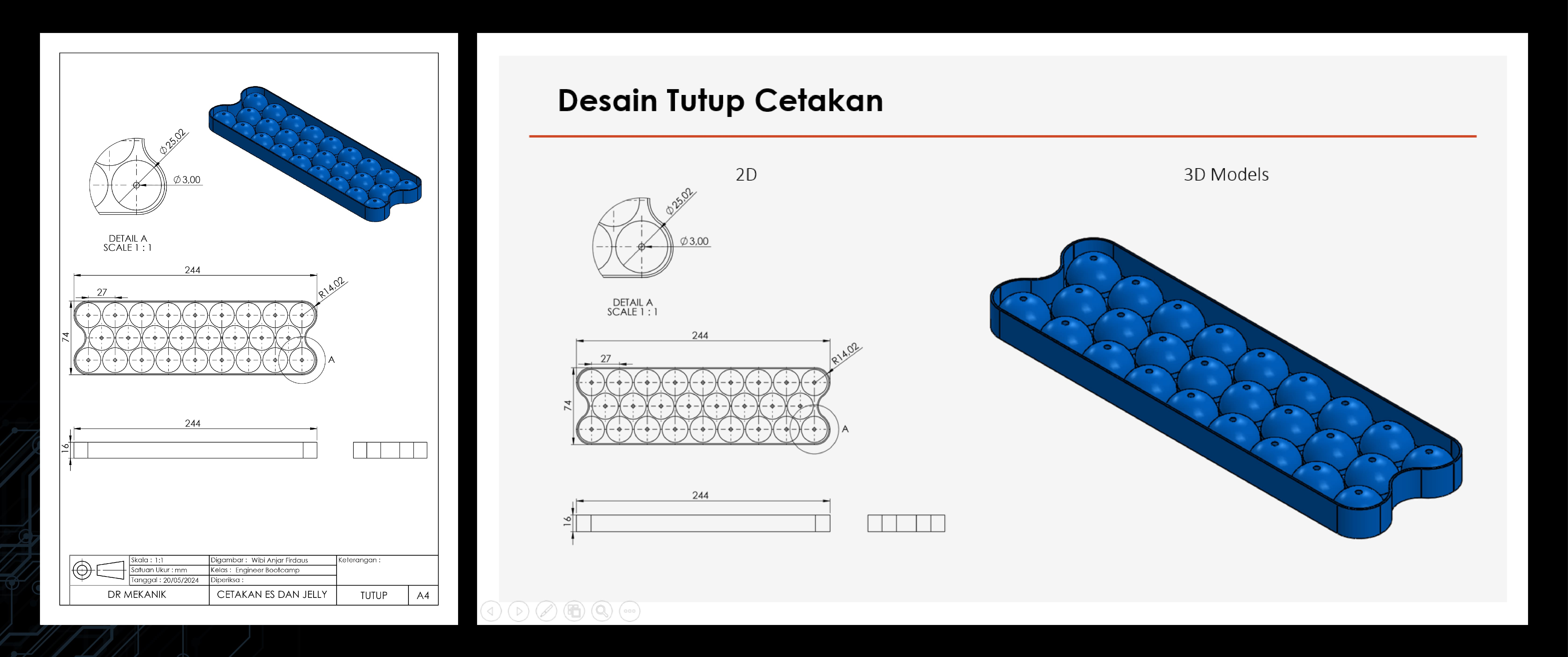 Cetakan Es Dan Jelly slide 1