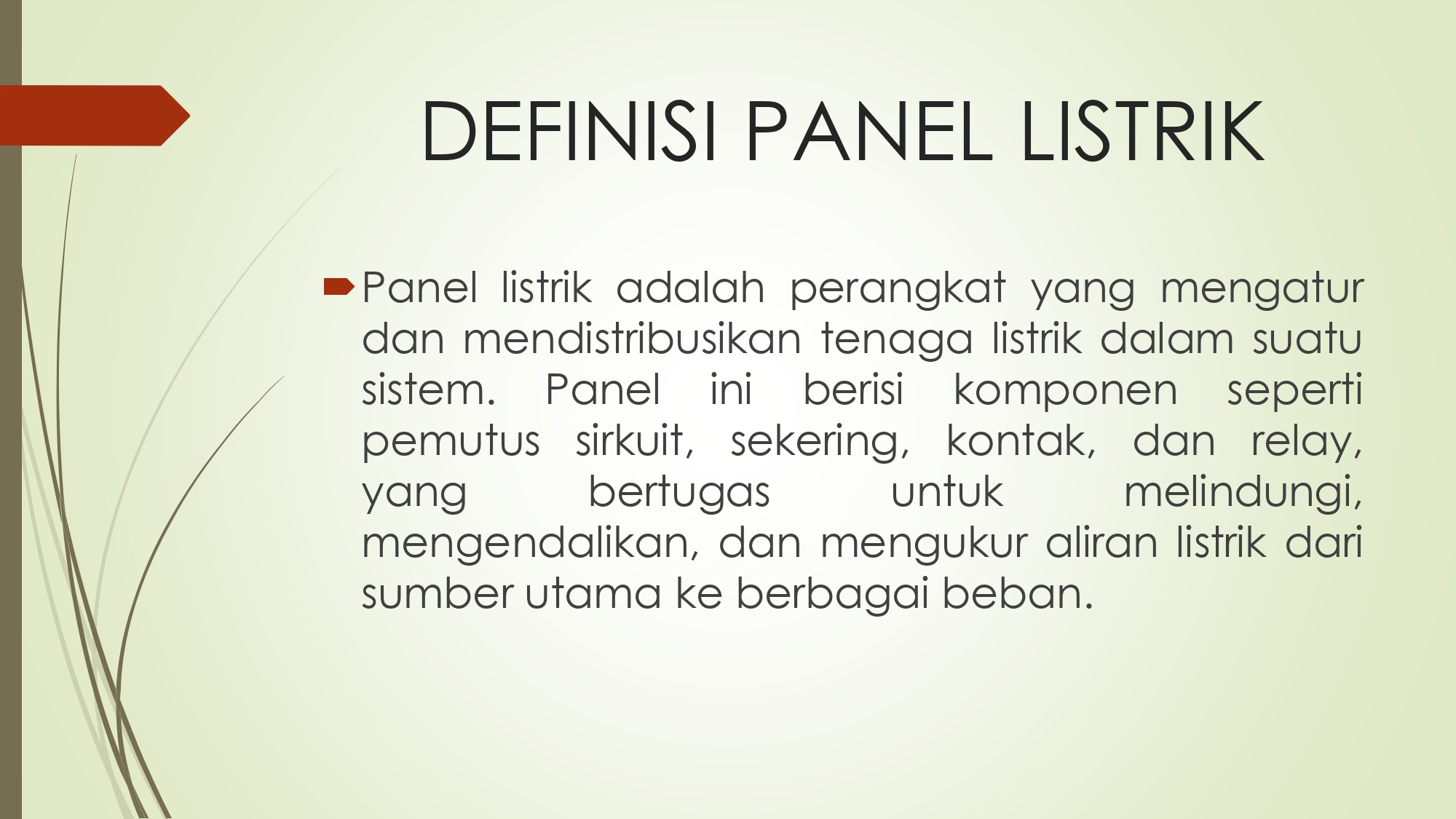 First slide