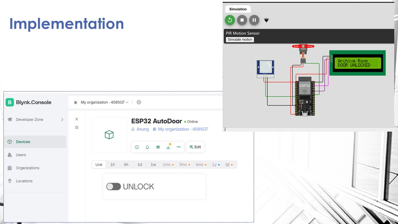 IoT based Automatic Archive Room Door slide 2