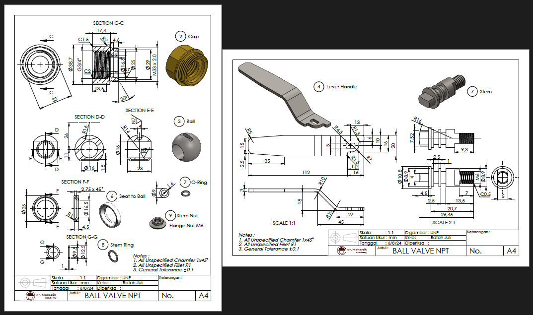 Desain Ball Valve slide 3