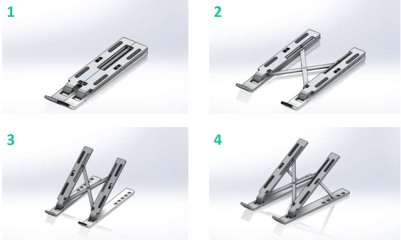 Ergonomic Laptop Stand slide 2