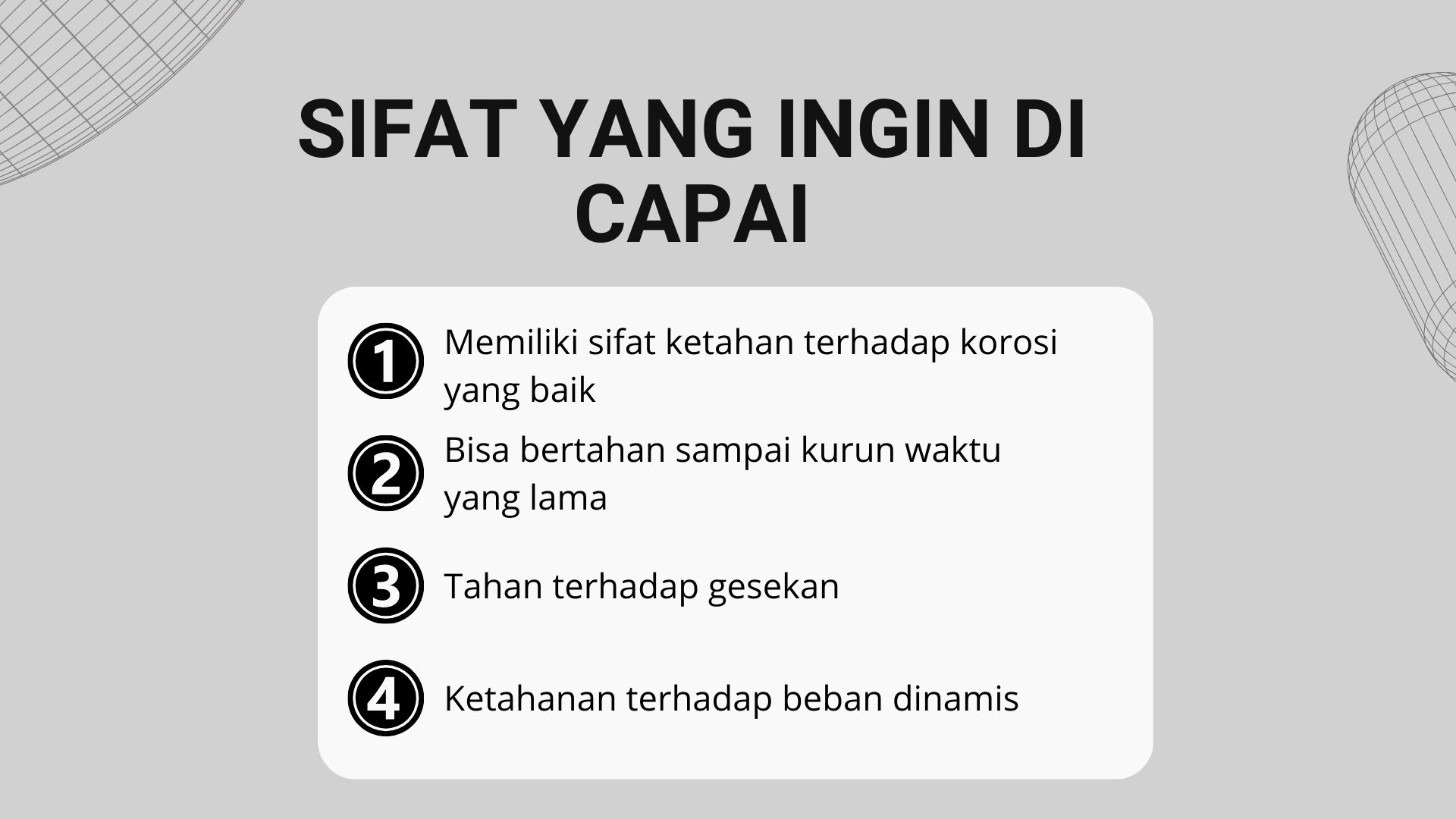 Pemilihan Material Engsel Pintu slide 2